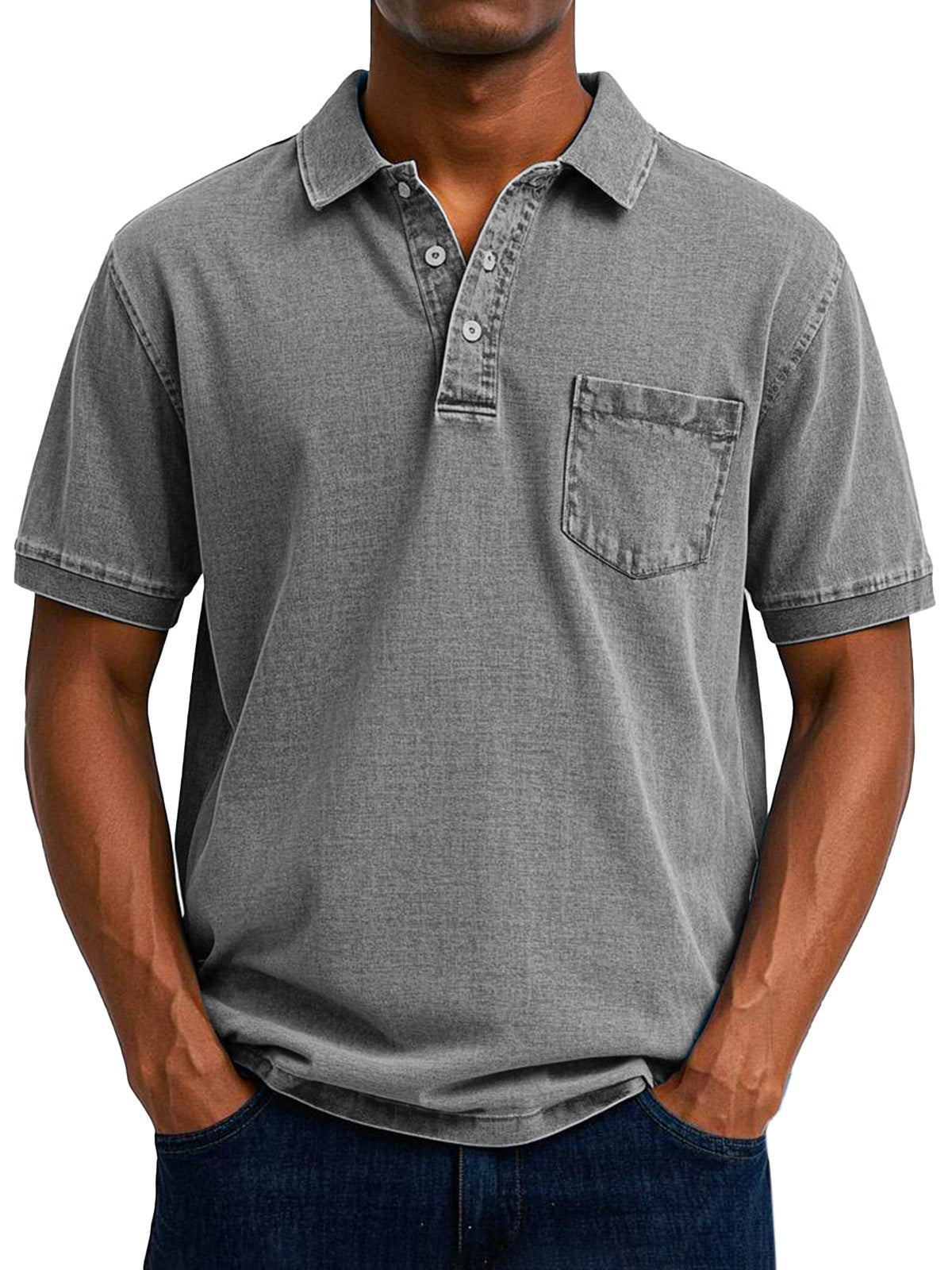 Viggo™ – Klassisk Polo med Vintage-look til Mænd