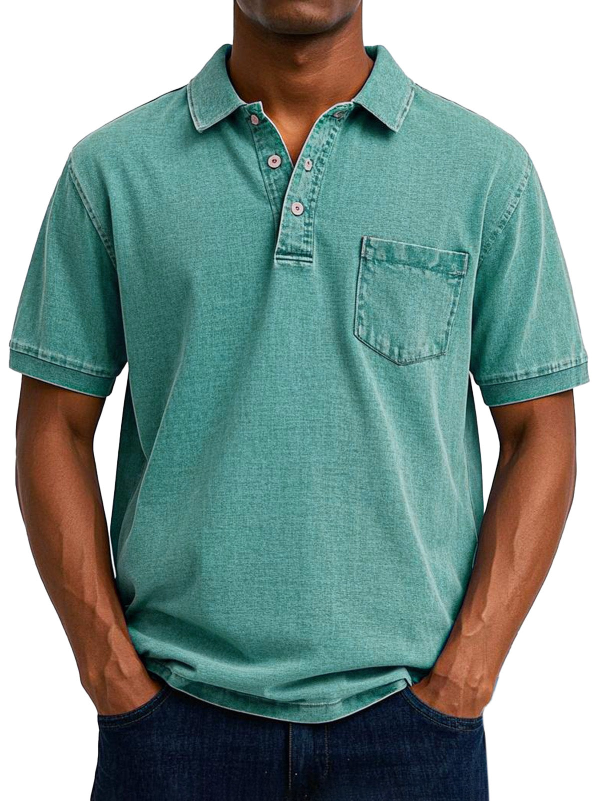 maxime™  | Chemise Polo Vintage Décontractée pour Homme