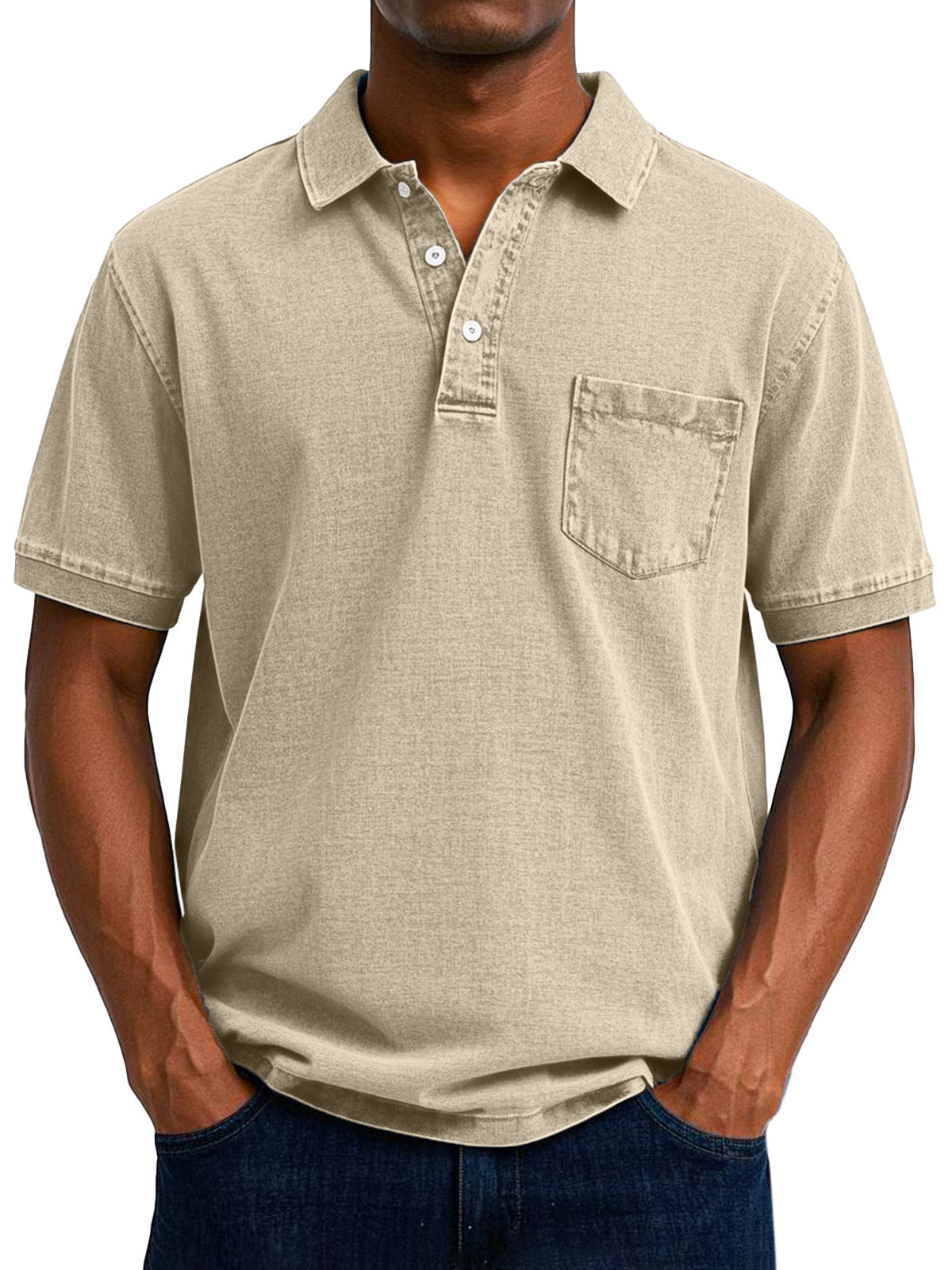 Viggo™ – Klassisk Polo med Vintage-look til Mænd