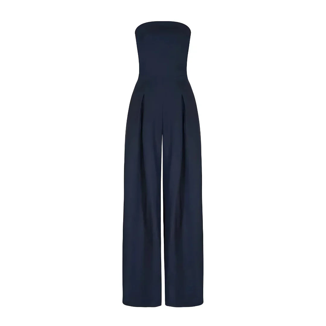 THEA | Stropløs Jumpsuit med Elegant Silhuet