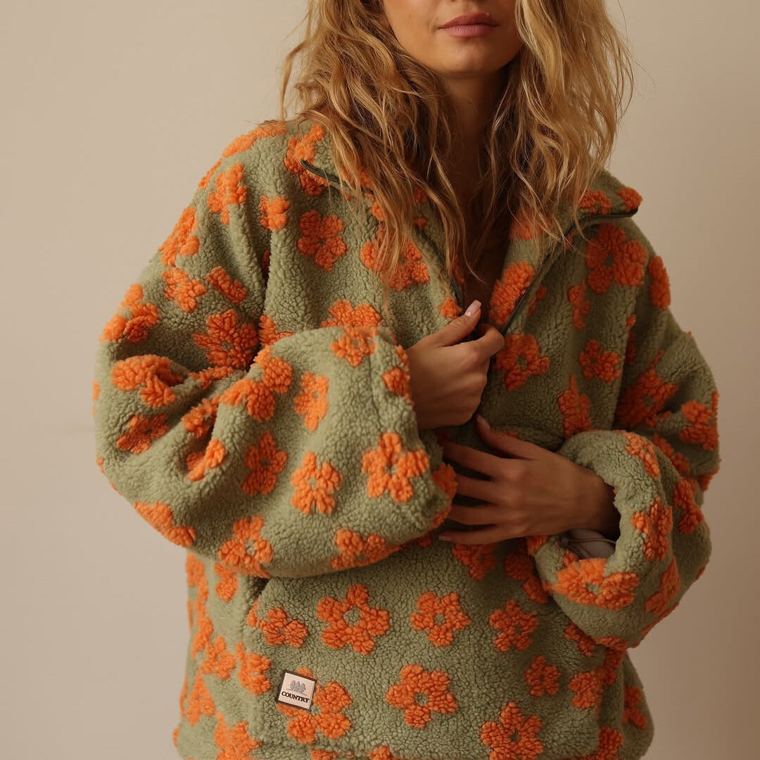 INESA™ | Blød Sherpa Fleece Trøje