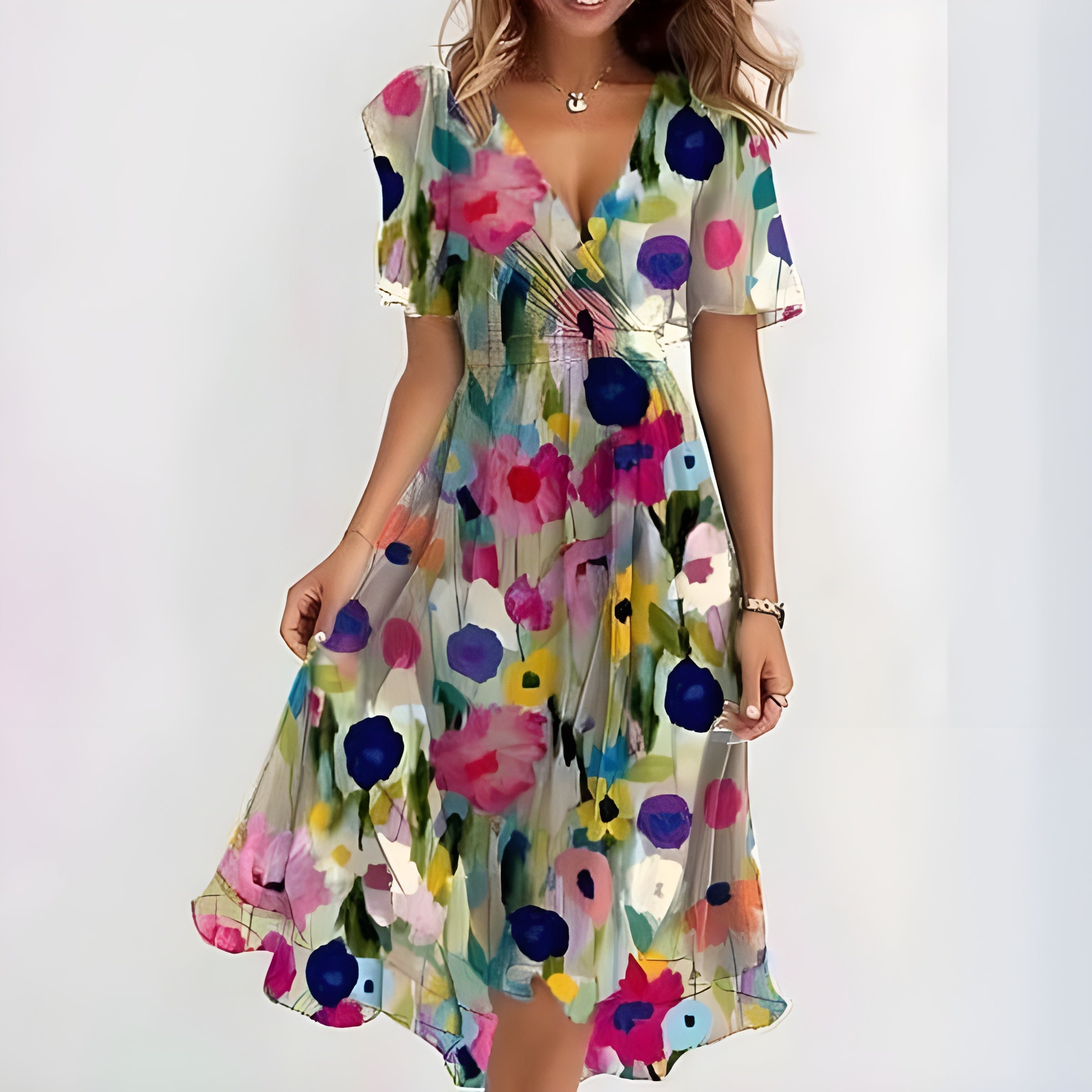 ALÉA™ | Let og Blomstrende Sommerkjole