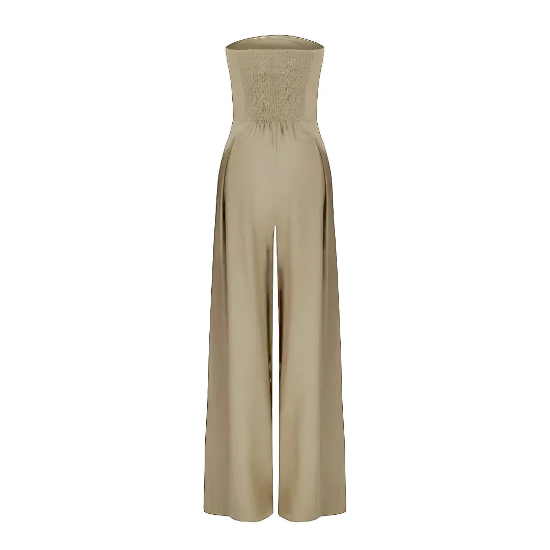 THEA | Stropløs Jumpsuit med Elegant Silhuet