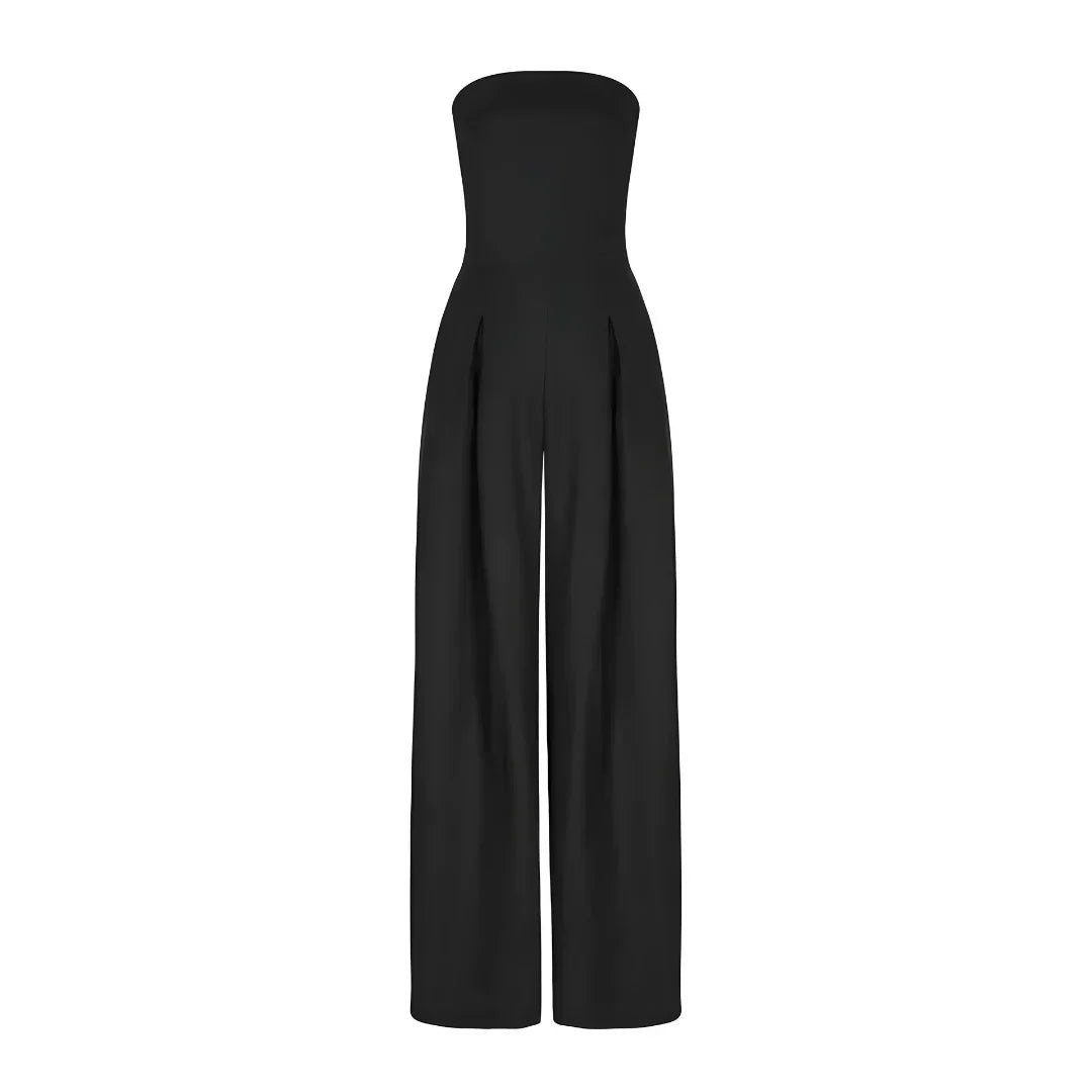 THEA | Stropløs Jumpsuit med Elegant Silhuet