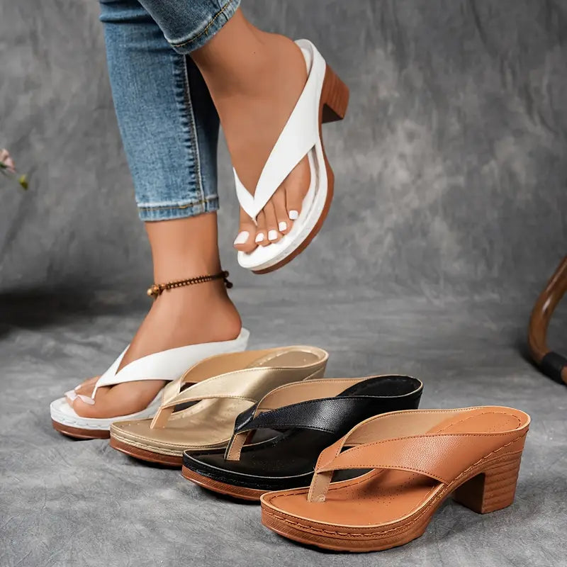 ALVÉA™ | Ortopædiske Slippers med Hæl