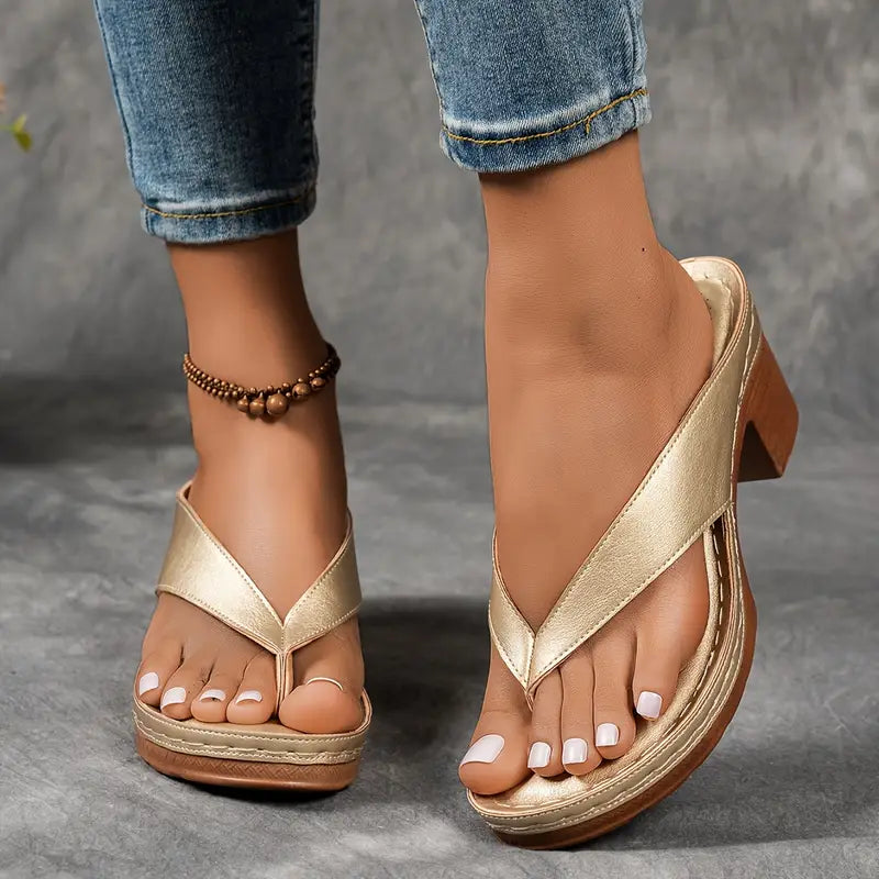 ALVÉA™ | Ortopædiske Slippers med Hæl