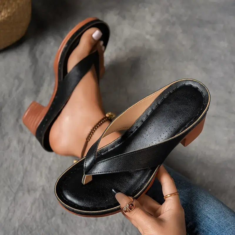 ALVÉA™ | Ortopædiske Slippers med Hæl