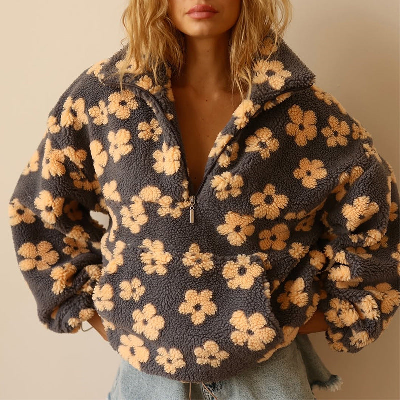 INESA™ | Blød Sherpa Fleece Trøje