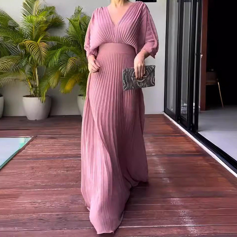 MAIRÉN™ | Elegant Blomstret Maxikjole