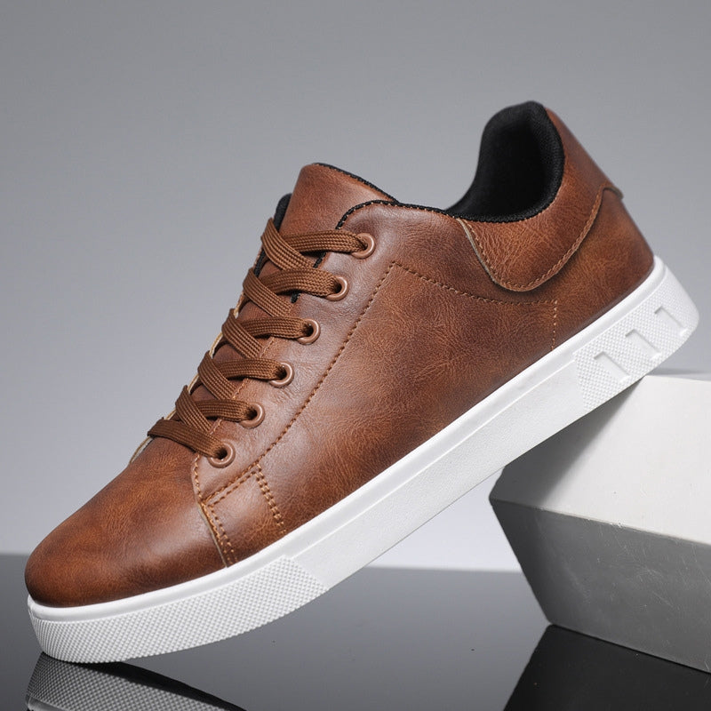 ENZOLO™ | Klassiske veganske lædersneakers