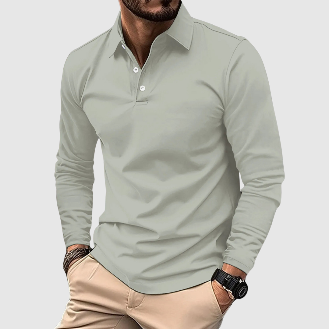 ENZO™ | Klassisk Polo i Stretch-Bomuld