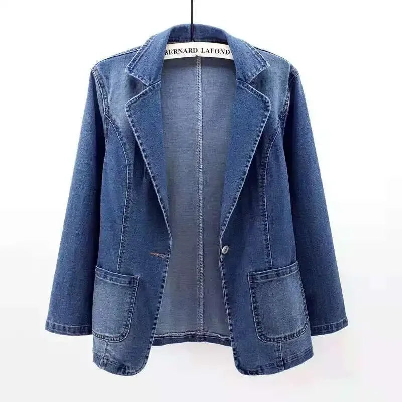 ÉLORIA™ | Elegant Denimjakke til Kvinder