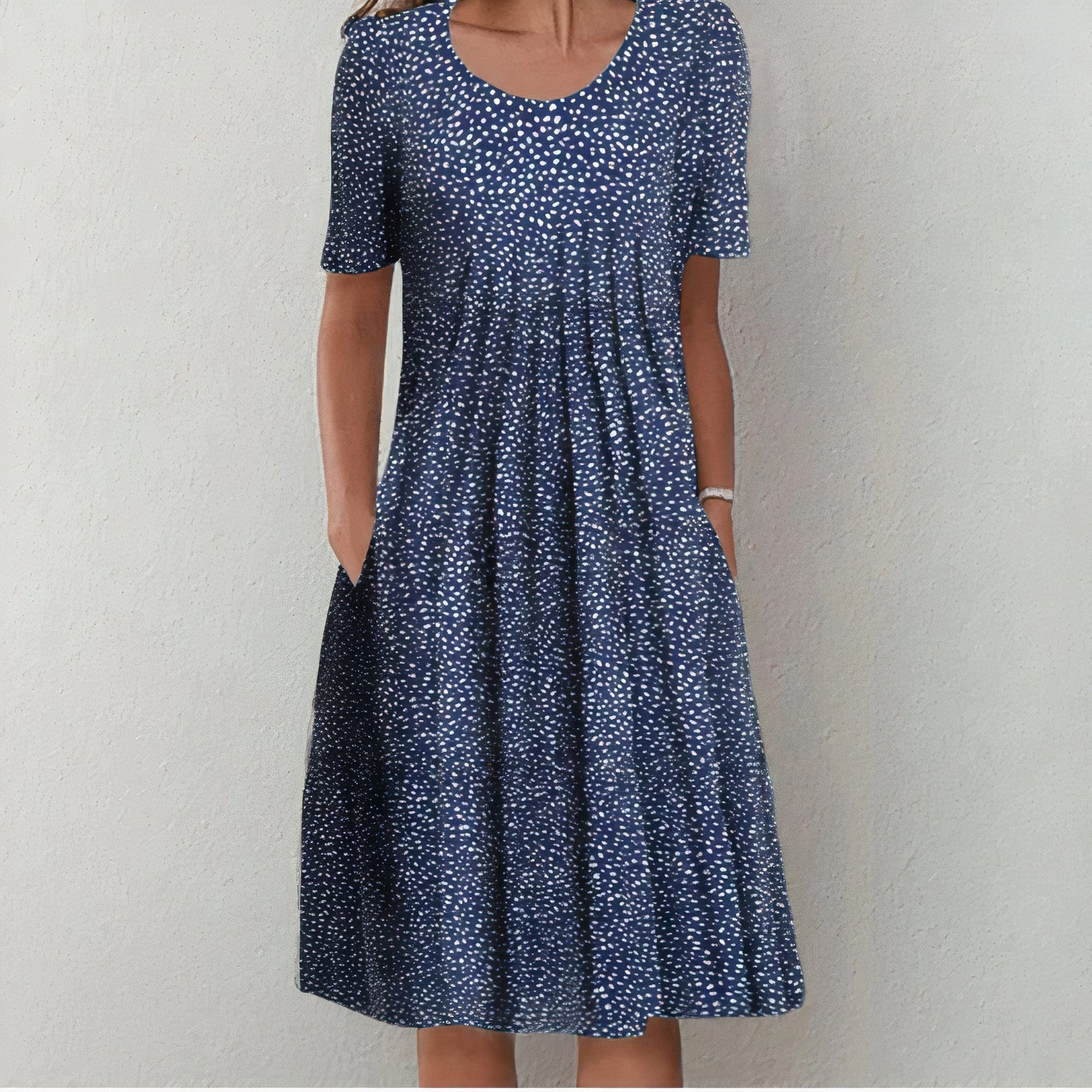 Hanna™ | Elegant Midikjole med Komfort