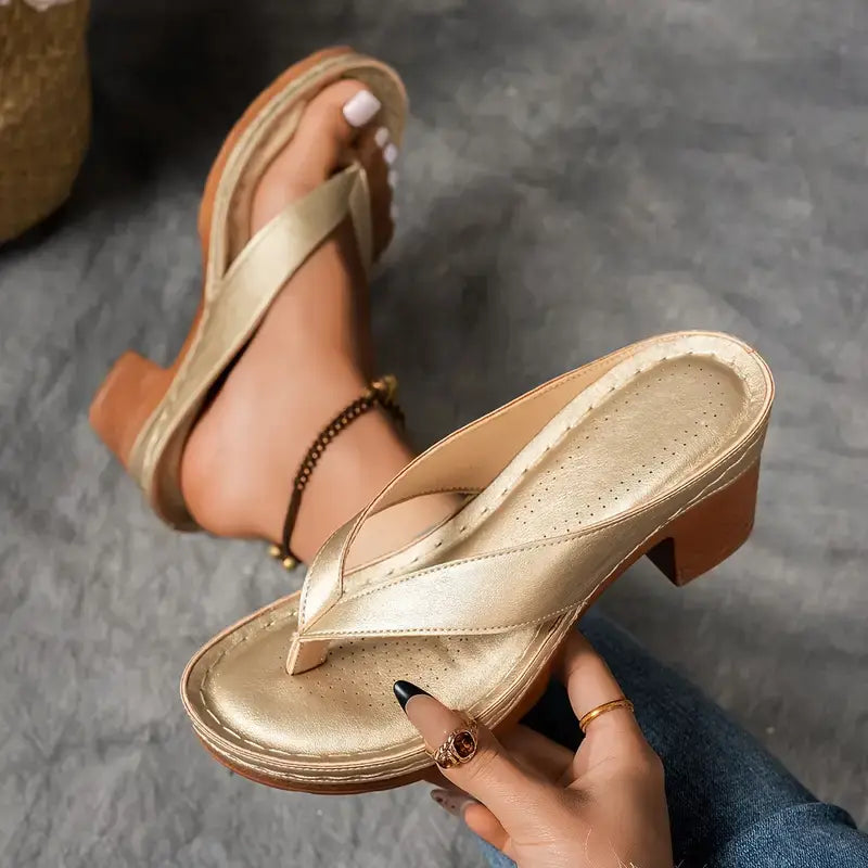 ALVÉA™ | Ortopædiske Slippers med Hæl
