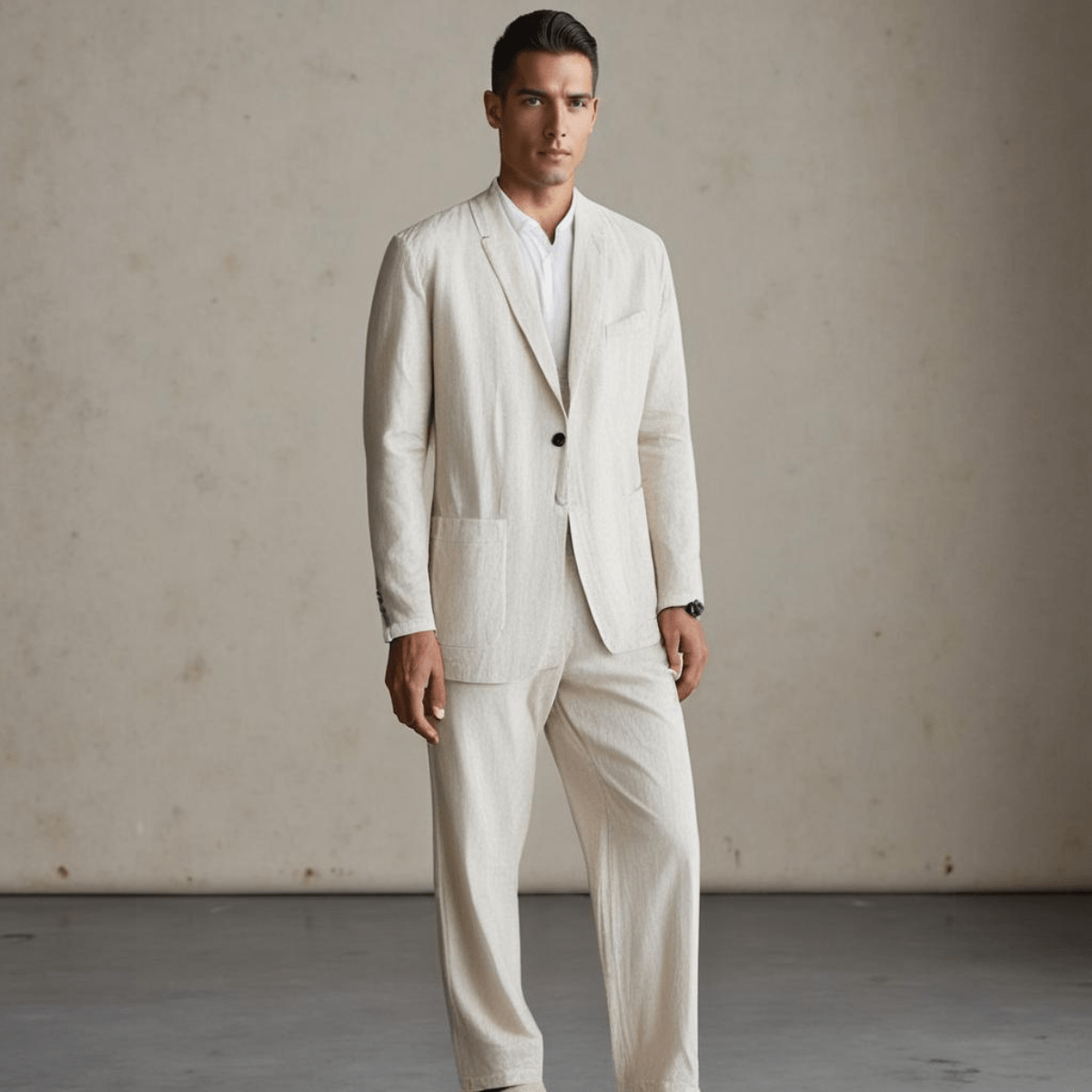 Larsen™ | Elegant Linnedragt