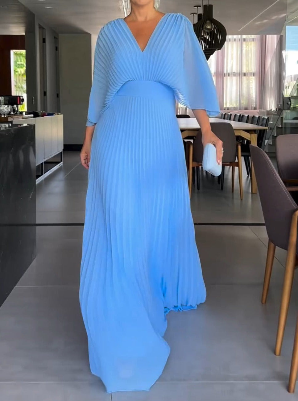 MAIRÉN™ | Elegant Blomstret Maxikjole